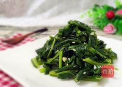 凉拌萝卜缨的做法图解8