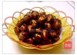烤蜂蜜板栗的做法图解10