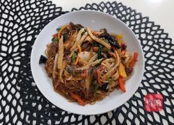 韩式炒杂菜 잡채的做法图解7