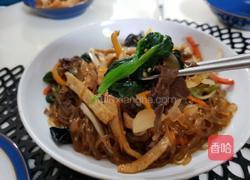 韩式炒杂菜 잡채的做法图解8