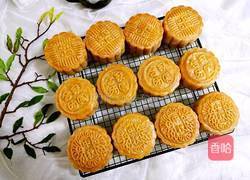 广式月饼（100克莲蓉蛋黄馅）的做法图解37