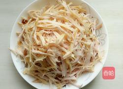 香葱炒鸡丝的做法图解1