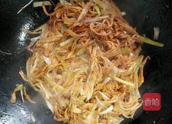 香葱炒鸡丝的做法图解4