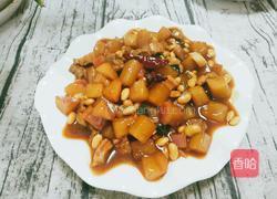 红萝卜豆嘴烧五花肉的做法图解4