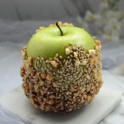 花生巧克力焦糖苹果的做法[图]