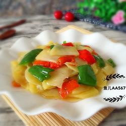 辣椒炒土豆片的做法[图]