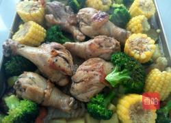 琵琶腿烤时蔬的做法图解12