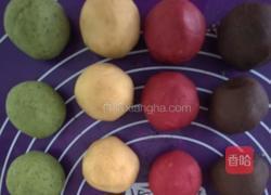 4色蛋黄酥的做法图解2