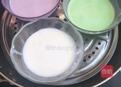 彩色冰皮月饼的做法图解7