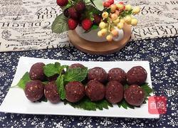 紫薯豆沙果仁馅的做法图解20