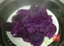 紫薯饼无糖无油版的做法图解1