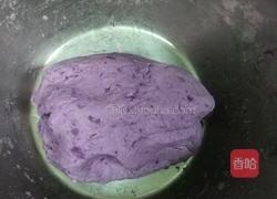 紫薯莲蓉月饼的做法图解4