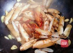 葱爆蛏子的做法图解6