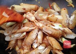 葱爆蛏子的做法图解7