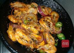 铁板虾的做法图解6