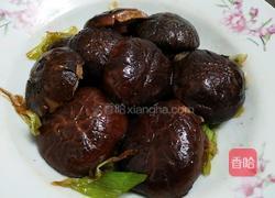 葱烧花菇的做法图解3