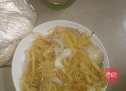 炒土豆丝洋葱的做法图解3