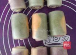 彩色芋头酥的做法图解15