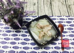 萝卜炖排骨汤的做法图解1