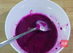 火龙果藕粉冻的做法图解3