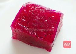 火龙果藕粉冻的做法图解10