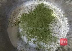 抹茶燕麦面包的做法图解1