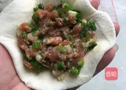 Illustration of how to make green onion wheat cake 7