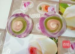 彩虹渐变蛋黄酥(无需揉出膜)的做法图解17