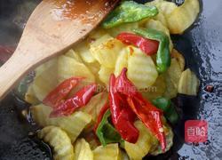 香辣狼牙土豆片的做法图解9