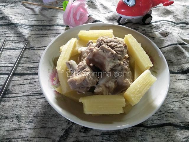 甘蔗焖排骨