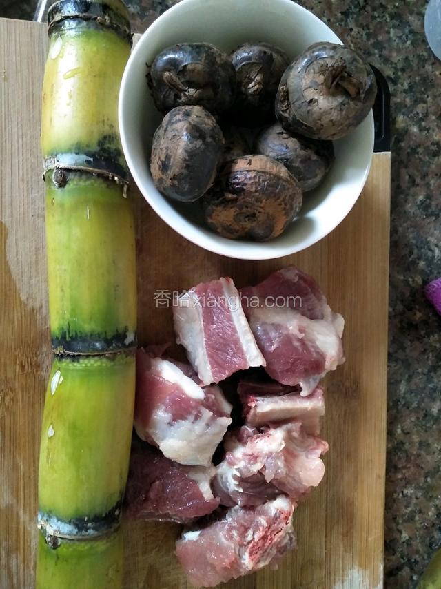 准备好材料