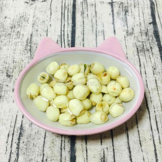 干莲子提前一个钟泡发