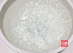桃㬵雪燕养颜羹的做法图解4