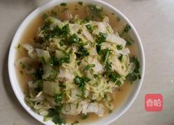 清炒白菜的做法图解4
