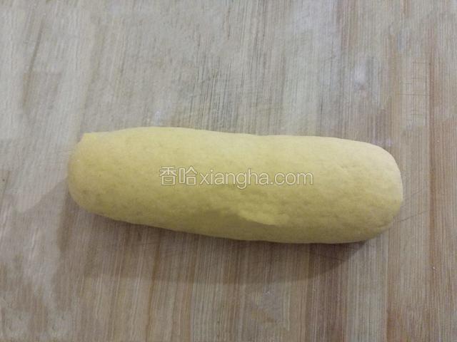 擀成长条