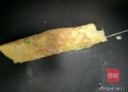 甜椒厚蛋烧的做法图解5