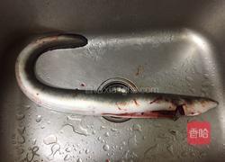 豆豉蒸白鳗鱼的做法图解2