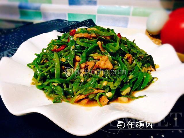 出锅盛盘