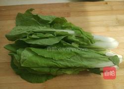 清炒小白菜的做法图解1
