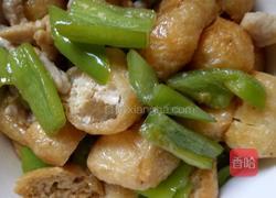 油豆腐炒肉的做法图解4