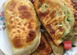 韭菜海鲜哈饼的做法图解9