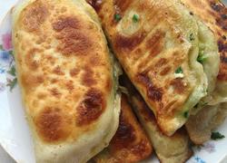 韭菜海鲜哈饼