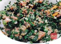 Mustard Green Pork Wonton Recipe Illustration 6