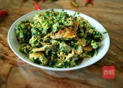 鸡蛋煎韭菜的做法图解7