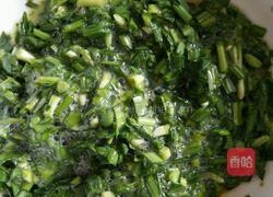 鸡蛋煎韭菜的做法图解4