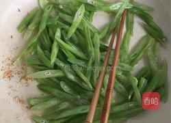 豆角炒肉的做法图解5