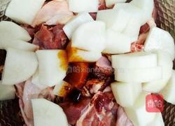 萝卜炖鸭肉的做法图解3