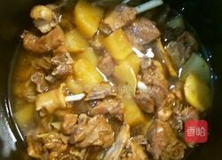 萝卜炖鸭肉的做法图解6