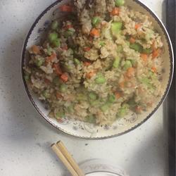 爱心早餐之虾仁炒饭的做法[图]