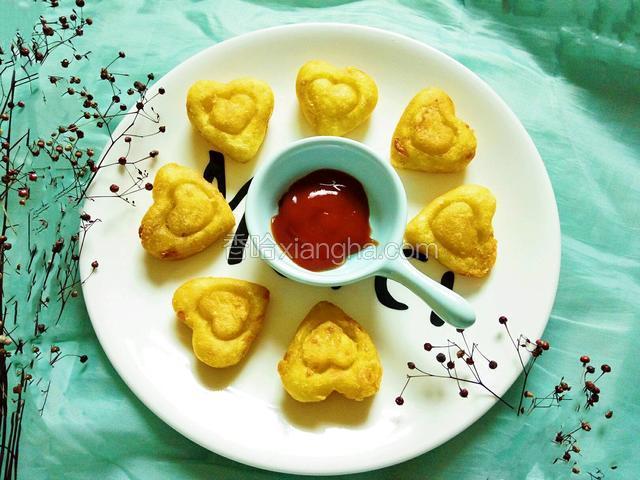 爱心土豆饼